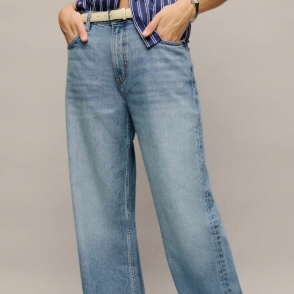 Reformation Palmer Lived-in Baggy Jeans - Picture 2 of 3